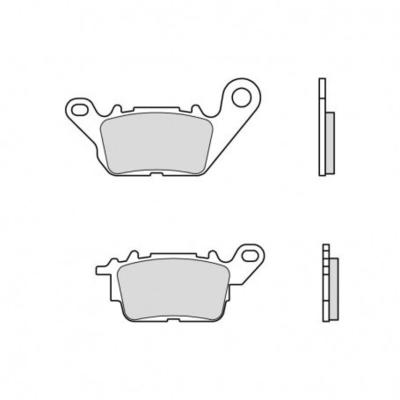 Plaquettes de freins Tecnium Scooter organique - ME443