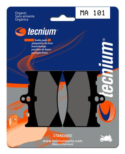 Plaquettes de freins Tecnium route organique - MA101