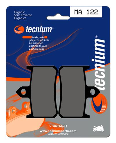 Plaquettes de freins Tecnium route organique - MA122