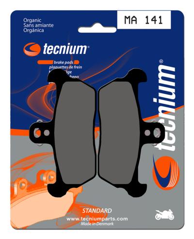 Plaquettes de freins Tecnium route organique - MA141