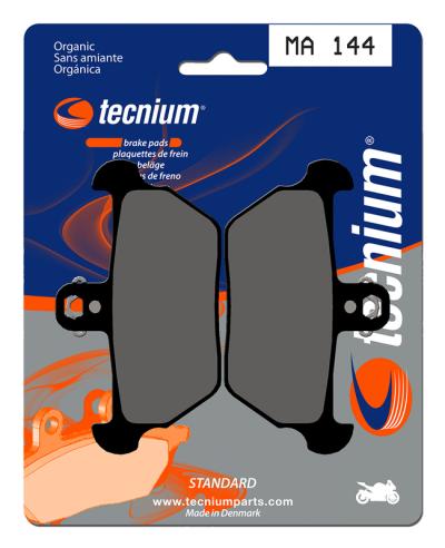Plaquettes de freins Tecnium route organique - MA144