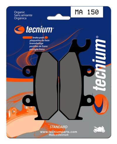 Plaquettes de freins Tecnium route organique - MA150