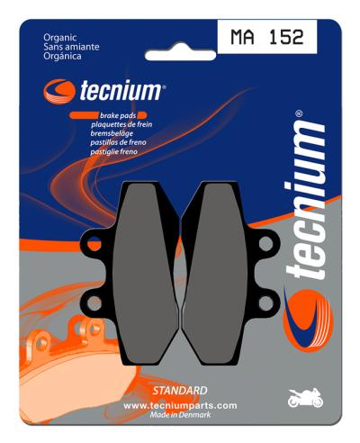 Plaquettes de freins Tecnium route organique - MA152