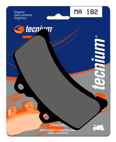 Plaquettes de freins Tecnium route organique - MA182