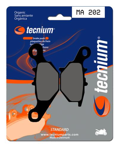 Plaquettes de freins Tecnium route organique - MA202