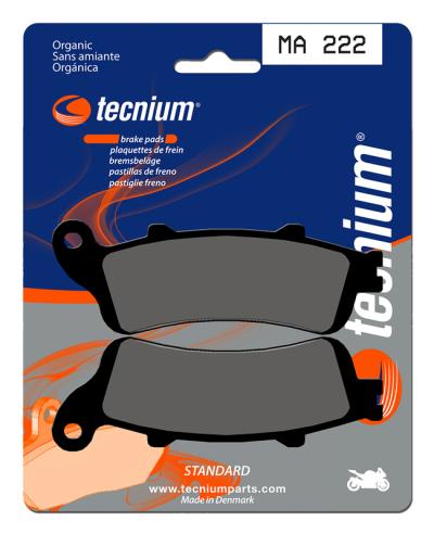 Plaquettes de freins Tecnium route organique - MA222