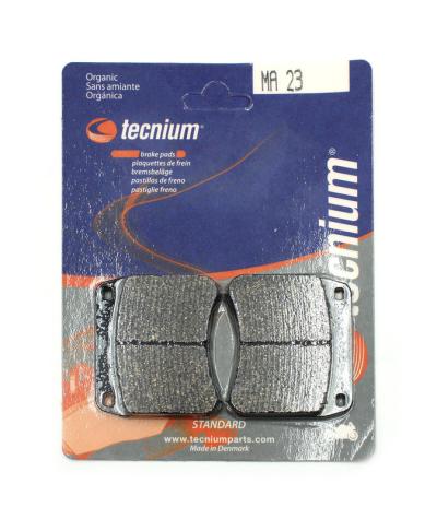 Plaquettes de freins Tecnium route organique - MA23