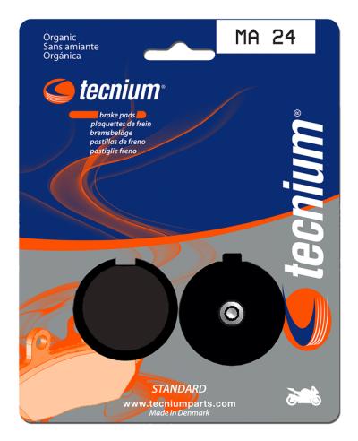 Plaquettes de freins Tecnium route organique - MA24