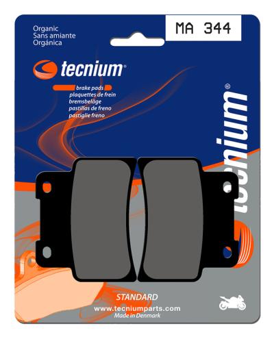 Plaquettes de freins Tecnium route organique - MA344