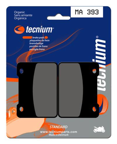 Plaquettes de freins Tecnium route organique - MA393