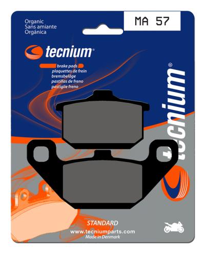 Plaquettes de freins Tecnium route organique - MA57