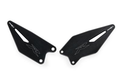 Platine de repose pied Puig PLAQUES TALON Noire