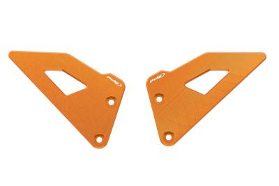 Platine de repose pied Puig PLAQUES TALON Orange