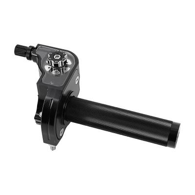 Poign&eacute;e de gaz Replay 50 A BOITE TIRAGE RAPIDE 30 ALU CNC