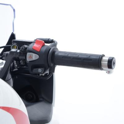 Poignées chauffantes R&G Racing interrupteur guidon 22mm Clip-on