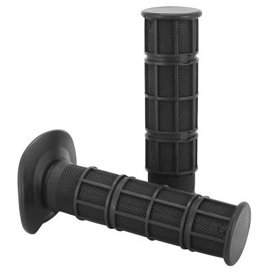 Poign&eacute;es de guidon Avoc MOTO OFF ROAD DIAMOND GRIP CLOSED END 120mm PAIRE