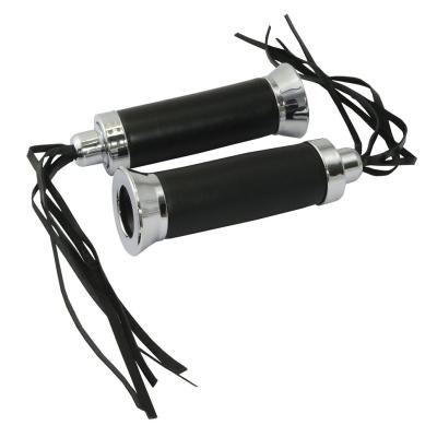 Poign&eacute;es de guidon Bike It pompons
