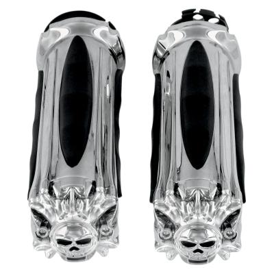 Poign&eacute;es de guidon Kuryakyn zombie chrome