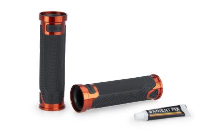 Poign&eacute;es de guidon Puig Revving Orange