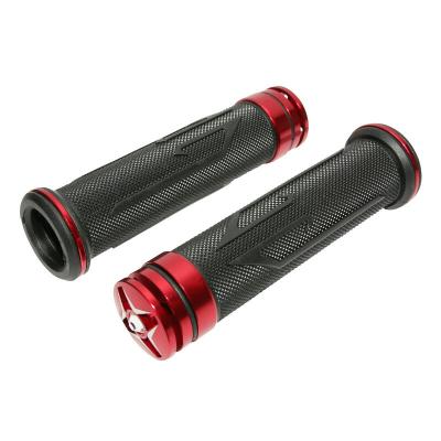 Poign&eacute;es de guidon Replay SCOOT DIAMANT - ROUGE CLOSED END 135mm PAIRE