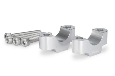 Pontet de guidon Puig Argent Hauteur 20mm