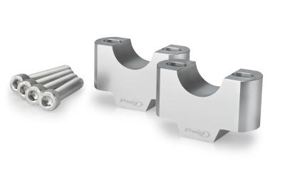 Pontet de guidon Puig Argent Hauteur 30mm diam&egrave;tre 29mm