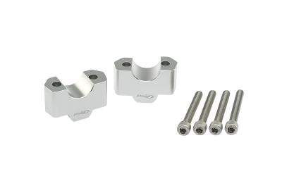Pontet de guidon Puig Argent Hauteur 30mm