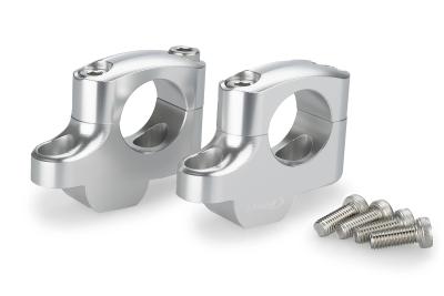 Pontet de guidon Puig Pullback Argent Hauteur 20mm diam&egrave;tre 32mm br Back 16mm