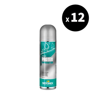 Produit d'entretien Motorex Spray imperméabilisant textile et cuir Protex - Spray 12x500 ml