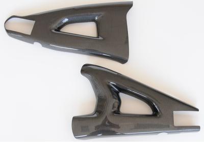 Protection Bras Oscillant LighTech Carter de bras oscillant carbone brillant