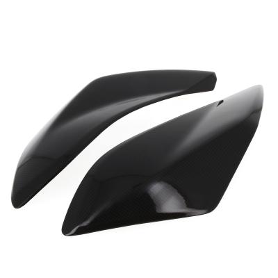 Protection Moteur LighTech Caches latéraux d'échappement carbone brillant