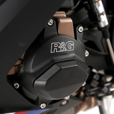 Protection Moteur R&G Racing Couvre-carter gauche (alternateur) PRO noir