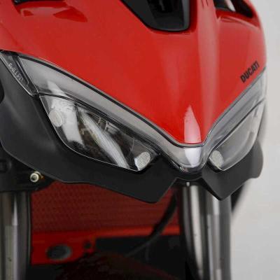 Protection Phare R&G Racing Ecran de protection feu avant par paire translucide