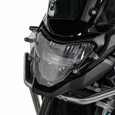 Protection Phare Touratech Makrolon - &agrave; attache rapide - Transparent