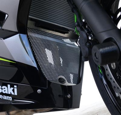 Protection de collecteur noire R&G Ninja 400 (2018-2019)