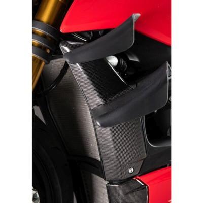 Protection de radiateur LighTech carbone brillant