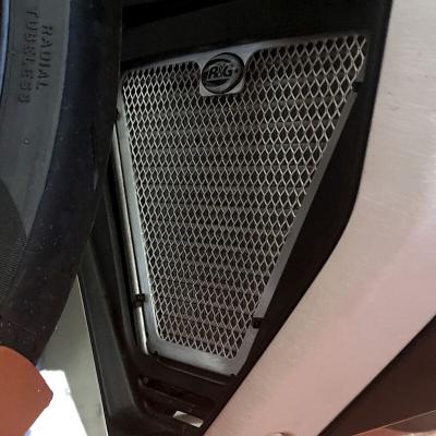 Protection de radiateur R&G Racing d'huile noir