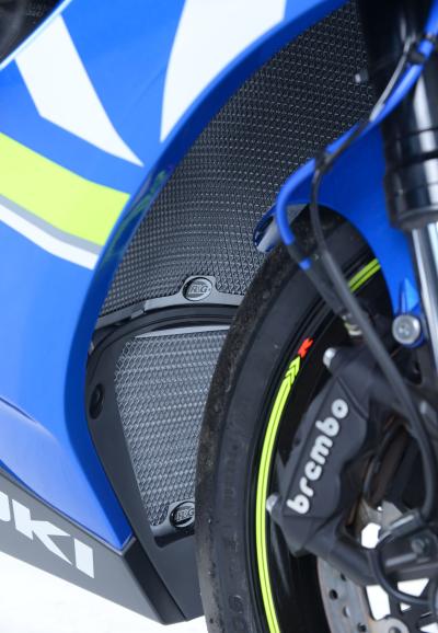 Protection de radiateur d'eau et d'huile noire R&G GSX-R1000 / R (17-18)