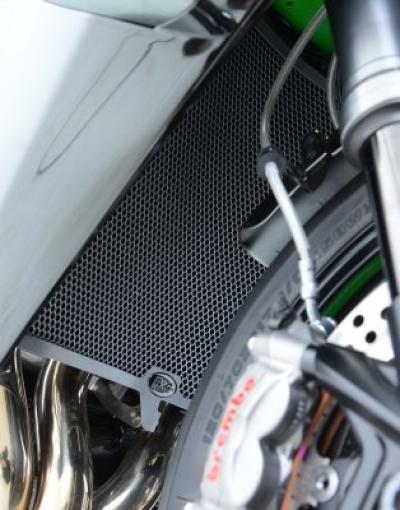 Protection de radiateur noire R&G Ninja H2 / H2R (2015-2018)