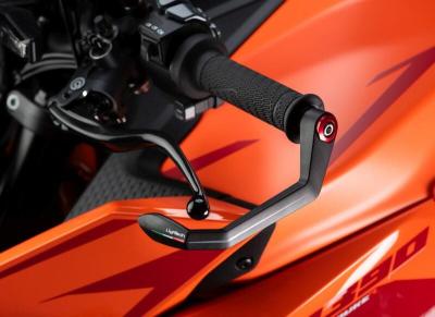 Protection levier LighTech GC Tech - Embrayage - 135 mm - Rouge