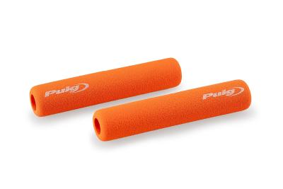 Protection levier Puig Jeu Mousse thermique une anti - vibration Orange