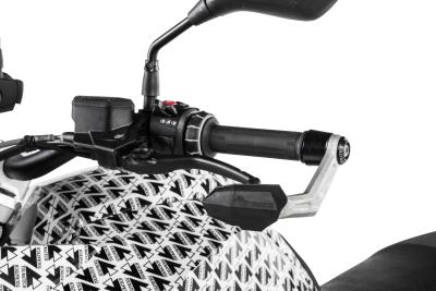 Protection levier Touratech Kit complet LeverGuard frein + embrayage - Argent