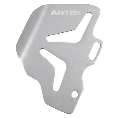 Protection maitre cylindre Artek PLATINE ENTRAXE ALU CNC ARGENT