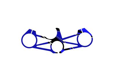 Protection t&eacute; de fourche Puig Radikal Bleu