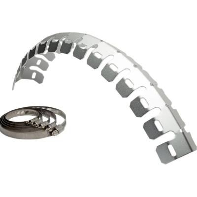 Protection &eacute;chappement Maier Aluminium Universel