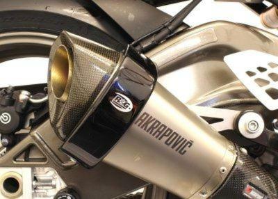 Protection &eacute;chappement R&G Racing de silencieux noir Akrapovic hexagonal