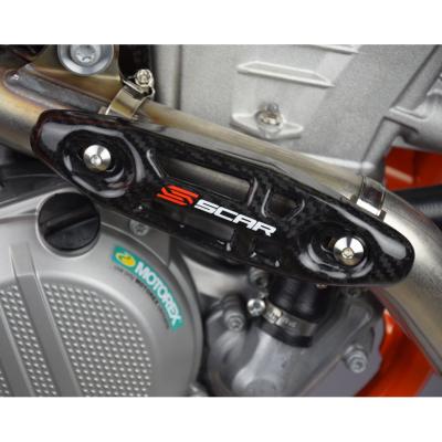 Protection échappement Scar Carbon