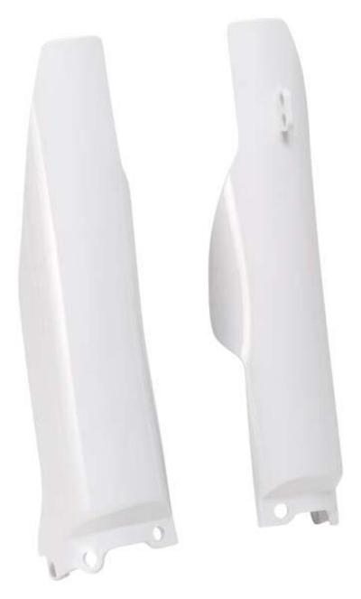 Protections de fourche Racetech - blanc
