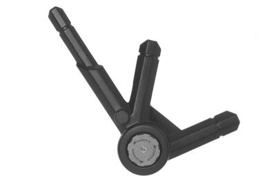 Prot&egrave;ge cadre Touratech Droit - Noir