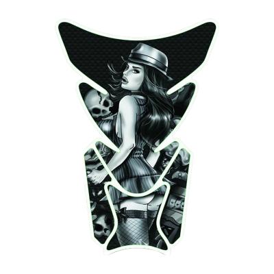 Prot&egrave;ge r&eacute;servoir Lethal Threat PROTECTION MOTO GANGSTER GIRL 180x220mm LT70103